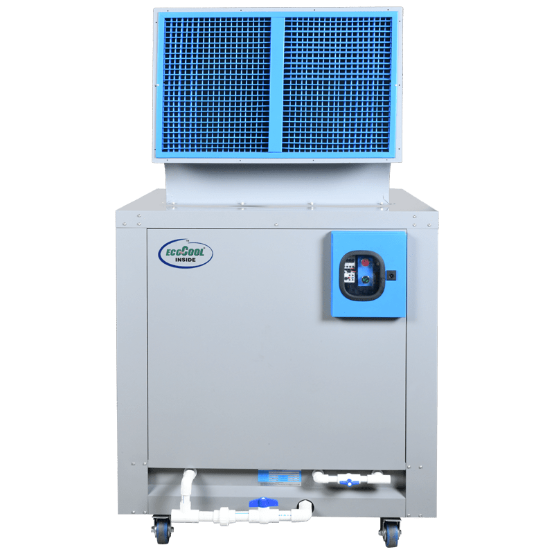 free flow top discharge air cooler