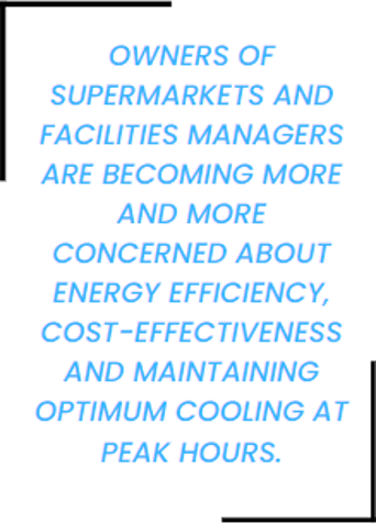 how evaporative coolers can maintain fresh & cool air at busy supermarket stores