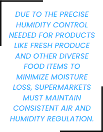 How Evaporative Coolers Can Maintain Fresh & Cool Air At Busy Supermarket Stores